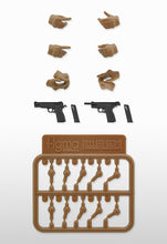 Load image into Gallery viewer, PRE-ORDER LAOP06: figma Tactical Gloves 2 - Handgun Set (Tan)