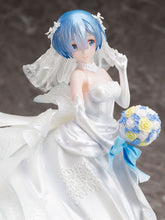 Load image into Gallery viewer, PRE-ORDER F:Nex Re:Zero - Starting Life in Another World - Rem (Wedding Dress Ver.) 1/7 Scale