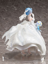 Load image into Gallery viewer, PRE-ORDER F:Nex Re:Zero - Starting Life in Another World - Rem (Wedding Dress Ver.) 1/7 Scale