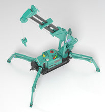 Load image into Gallery viewer, PRE-ORDER MODEROID MAEDA SEISAKUSHO Spider Crane (Green)
