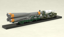 Load image into Gallery viewer, PRE-ORDER 1/150 Plastic Model Soyuz Rocket & Transport Train