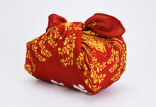 Load image into Gallery viewer, PRE-ORDER Sakuna Of Rice and Ruin - Bamboo Wicker Lunch Box + Cloth Wrap Set