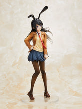 Load image into Gallery viewer, PRE-ORDER Rascal Does Not Dream of Bunny Girl Senpai Coreful Figure - Mai Sakurajima Uniform Bunny Ver.