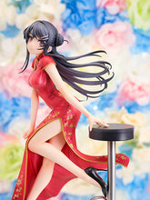 Load image into Gallery viewer, PRE-ORDER WING Rascal Does Not Dream of Bunny Girl Senpai - Mai Sakurajima Chinese Dress Ver. 1/7 Scale Figure