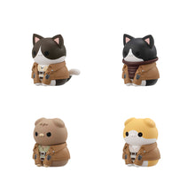 Load image into Gallery viewer, PRE-ORDER MEGA CAT PROJECT Attack on Titan - Gathering Scour Regiment Box of 8 with Gift