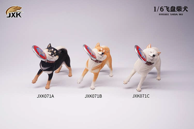 PRE-ORDER JXK JXK071 Frisbee Shiba 1/6 Scale