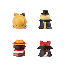 Load image into Gallery viewer, PRE-ORDER Mega Cat Project One Piece - Nyan Piece Meow! &quot;I&#39;ll Become the Pirate King, Meow!&quot; (Set of 8)
