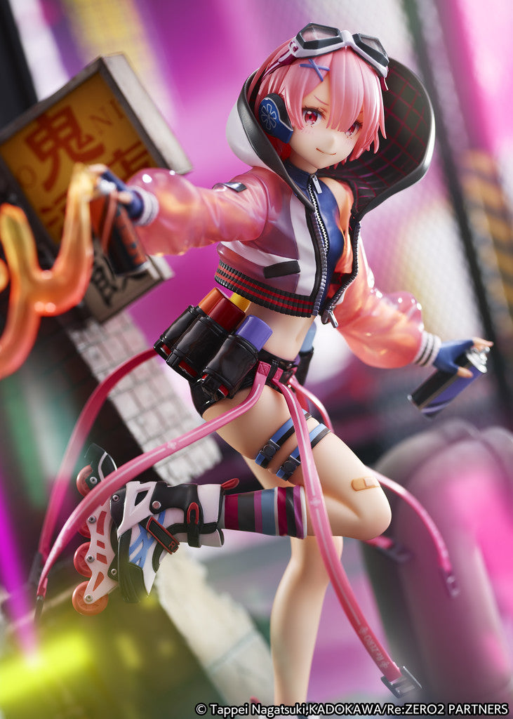 PRE-ORDER Re:Zero - Starting Life in Another World - Ram (Neon City Ver.) 1/7 Scale