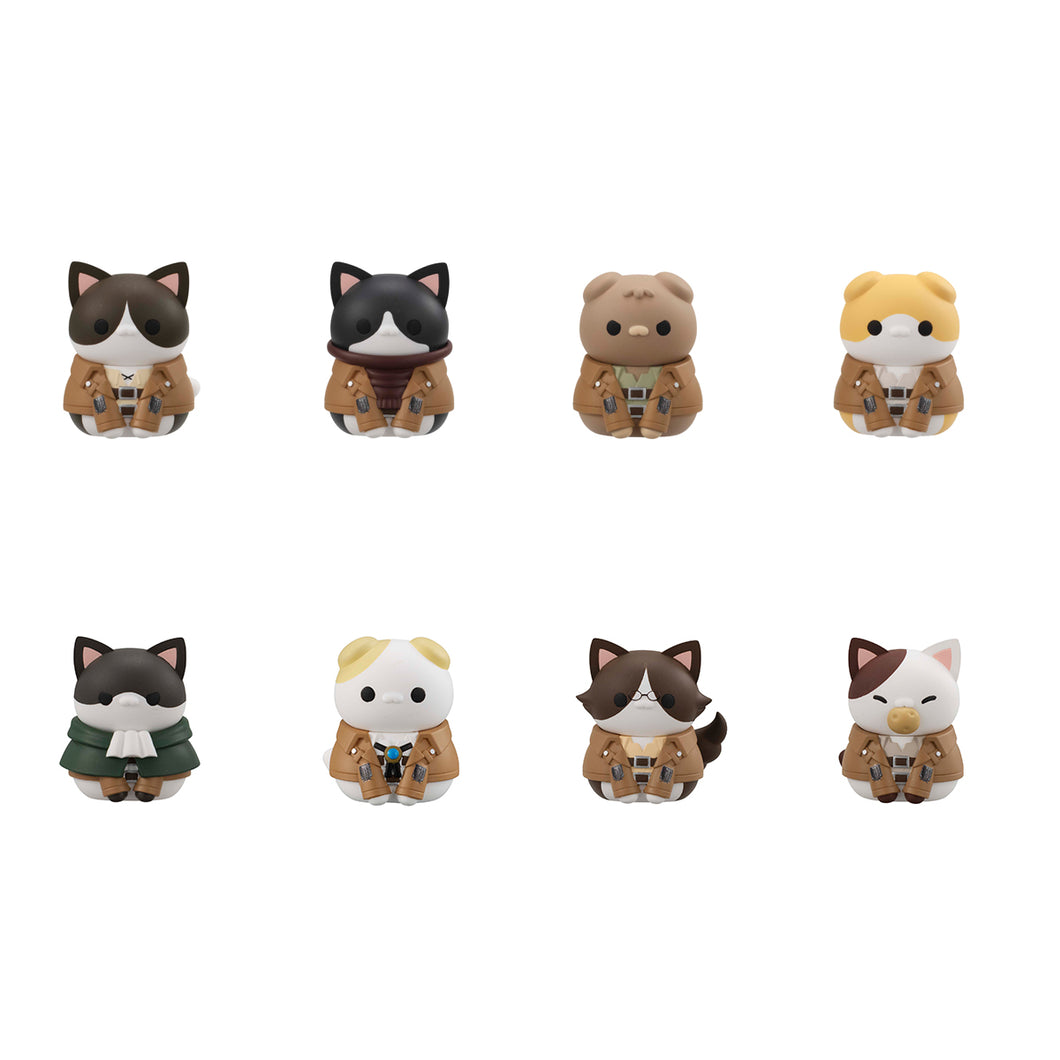 PRE-ORDER MEGA CAT PROJECT Attack on Titan - Gathering Scour Regiment Box of 8 with Gift