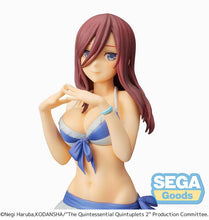 Load image into Gallery viewer, PRE-ORDER The Quintessential Quintuplets PM Figure - Miku Nakano (Swimsuit Ver.)
